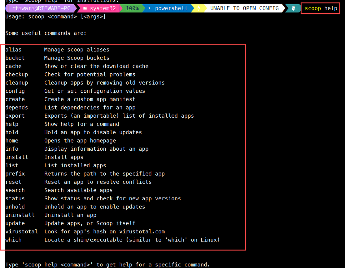 How to Install Scoop on windows by Rupesh Kumar Tiwari Rupesh Tiwari Blogs Jul, 2021 Medium