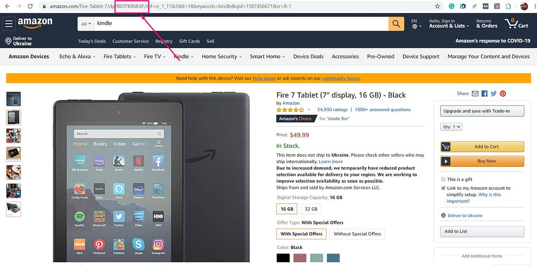 WHAT IS THE ASIN NUMBER ON AMAZON By Alexandra Gladchenko Gepard PIM Syndication Medium