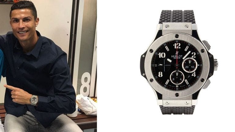 Cristiano Ronaldo and His Winning Lineup of Watches | by LuxuryBazaar ...