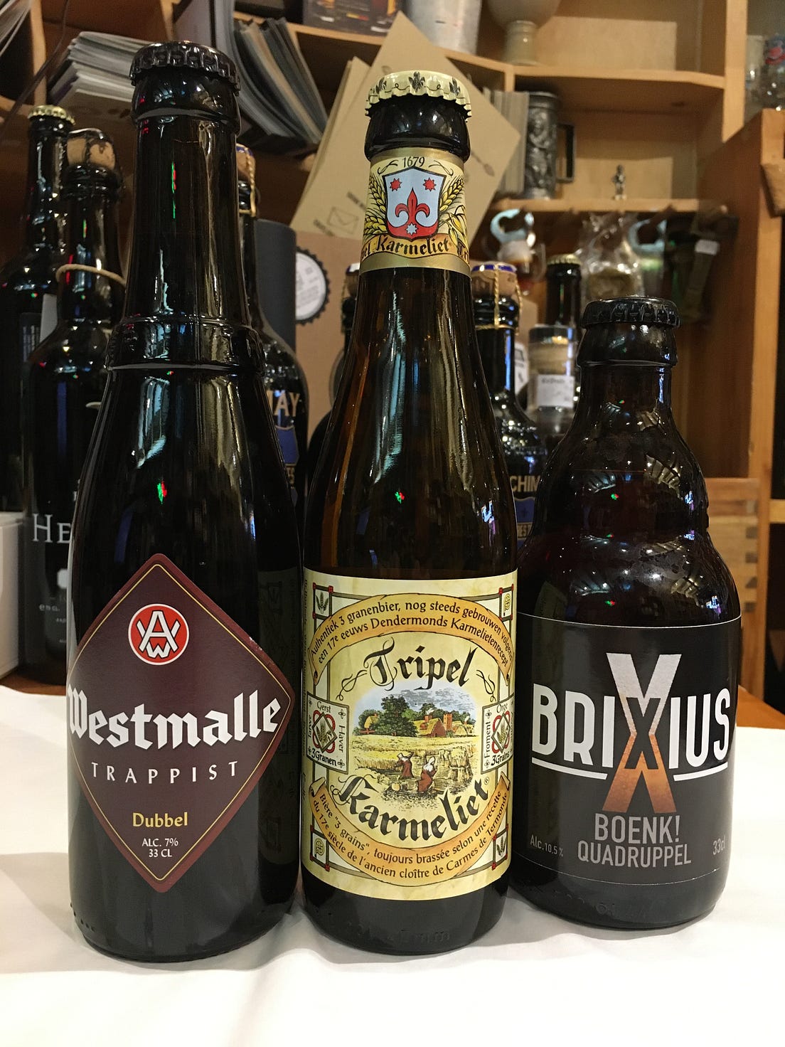 Differences between Dubbel, Tripel & Quadrupel beer by Esteban Medium