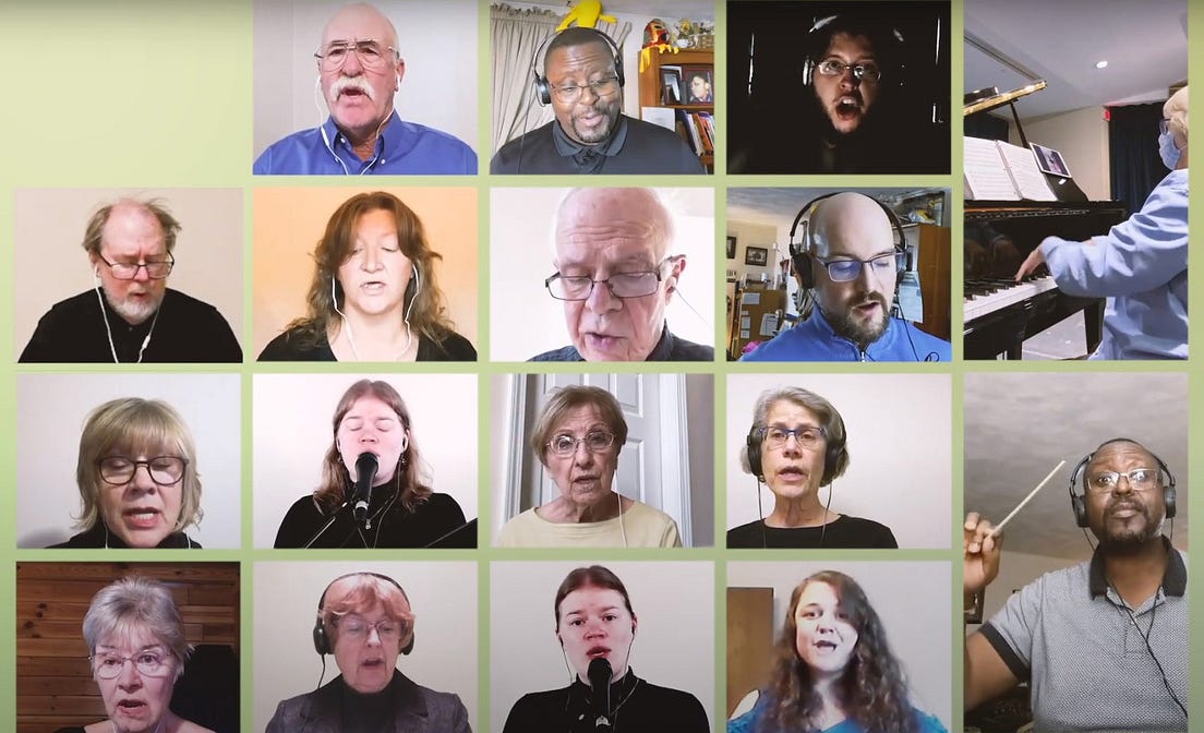 A Virtual Choir Over Zoom Can It Be Done and What Are the Benefits