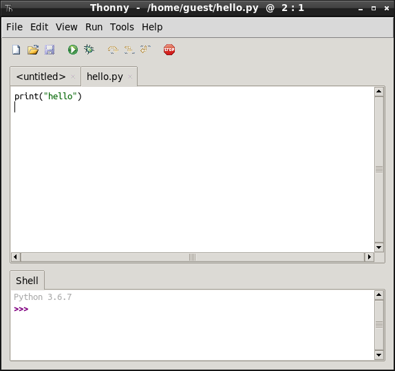python 3 thonny python 3 thonny