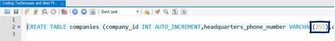 SQL Best Practices — How to type code cleanly and perfectly organized ...