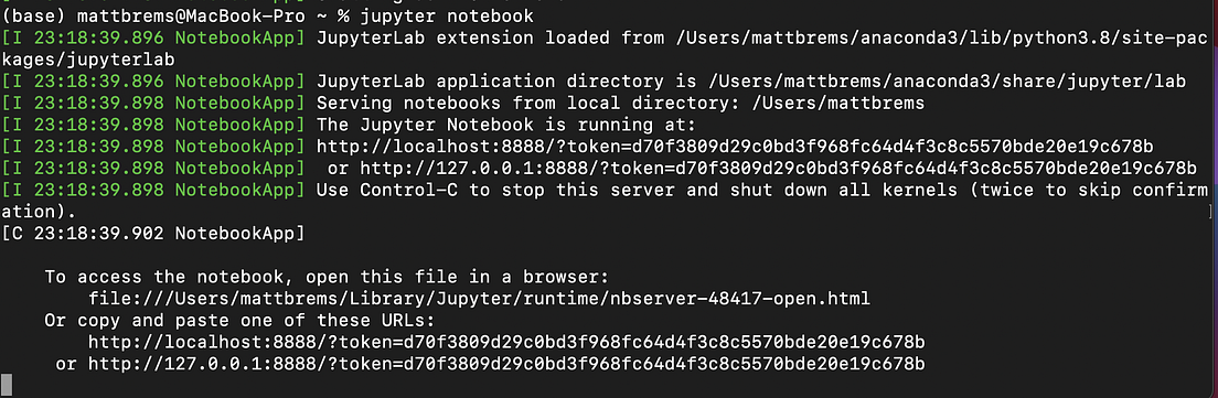 Jupyter Notebooks on an Apple M1 Mac by Sarah NW Medium