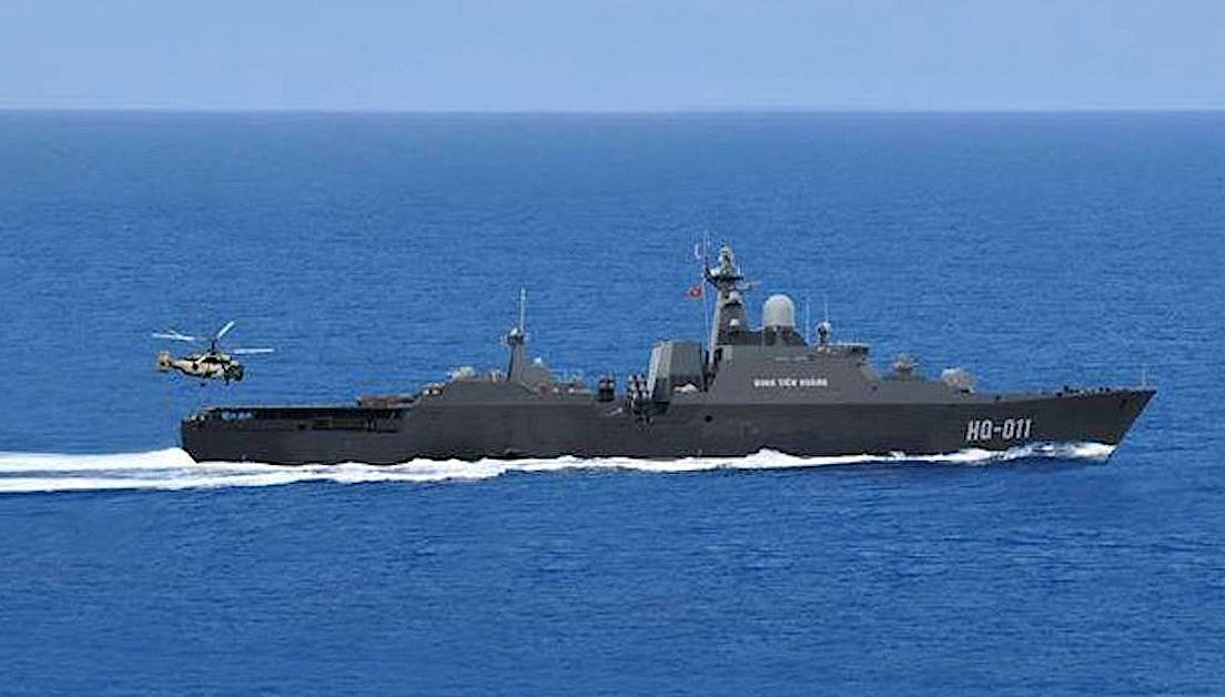 Vietnamese Navy Gepard frigates. The 4 Gepard frigates are the most ...