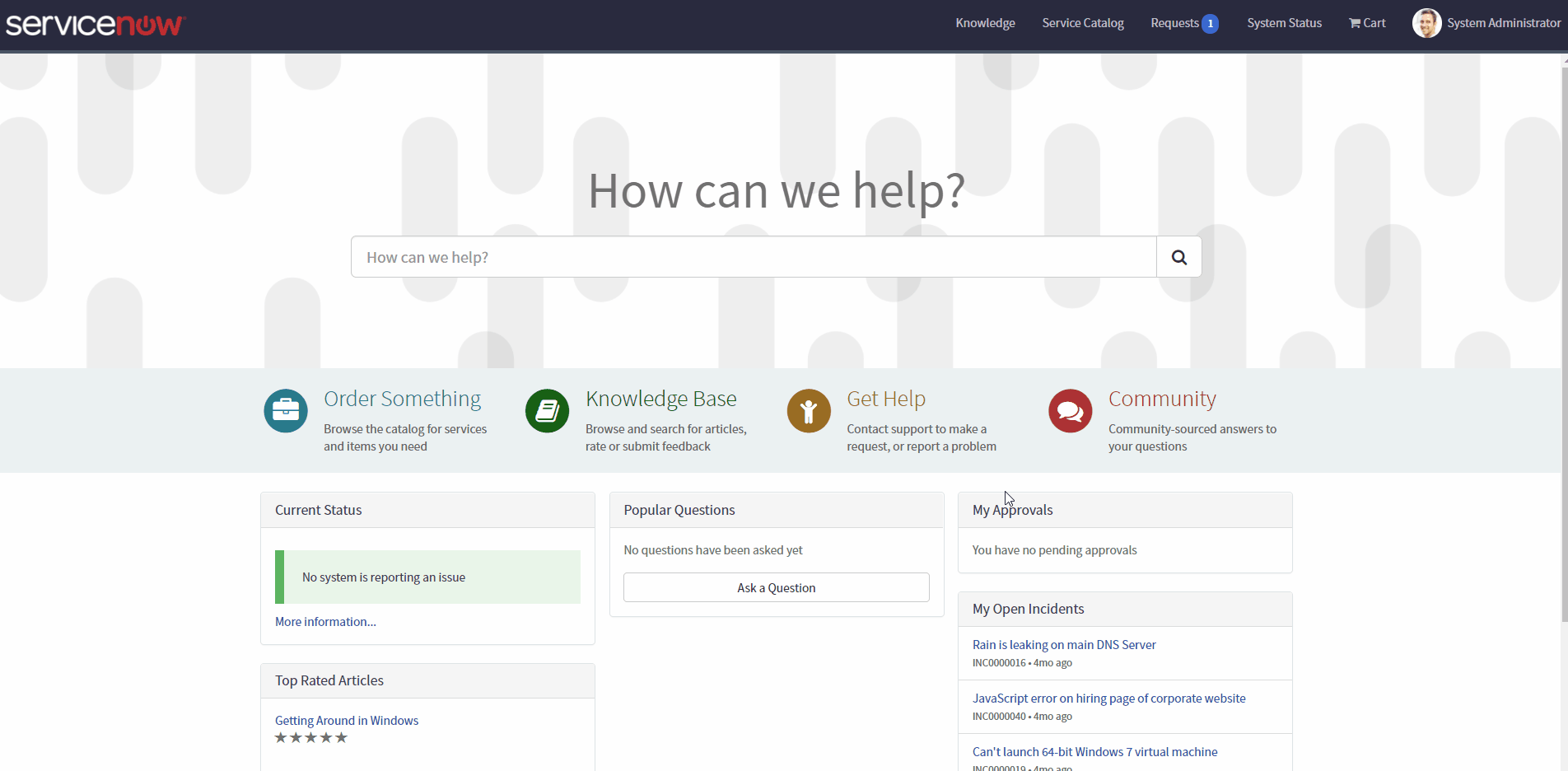 A Beginner’s Insight into the User Interface on ServiceNow