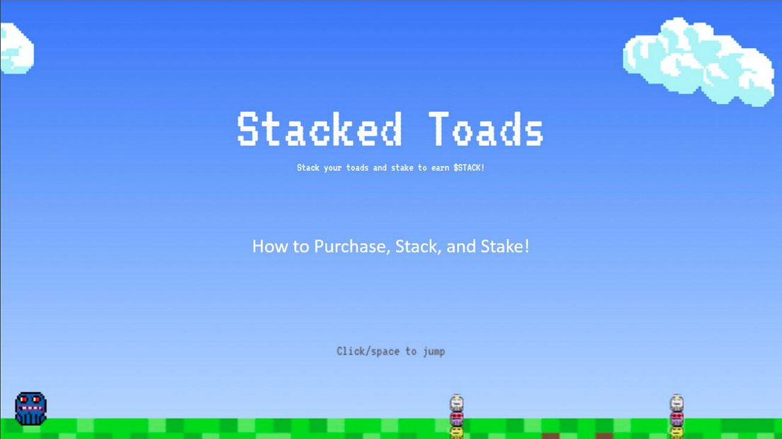 Stacked Toads Beginners Guide. UPDATE ALL TOADS HAVE BEEN STAKED by *REDACTED* Medium