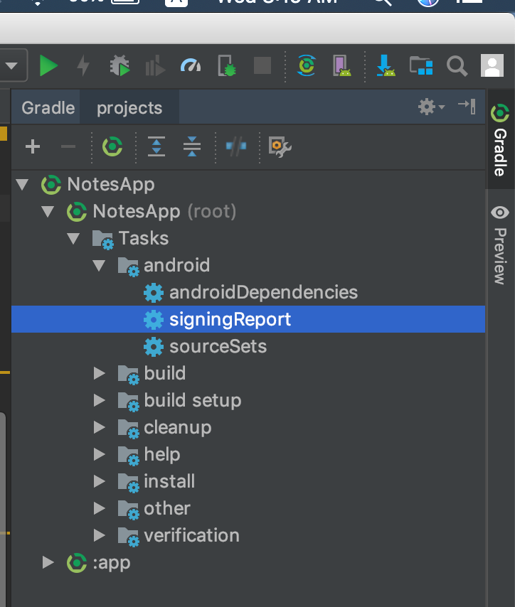 how to update android studio on mac