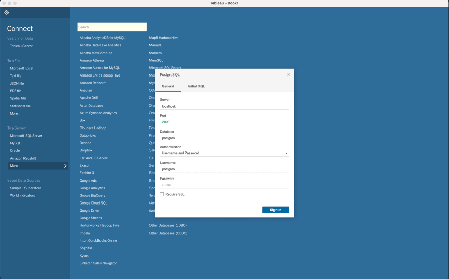 how to setup jdbc drivers for tableau on mac how to setup jdbc drivers for tableau on mac