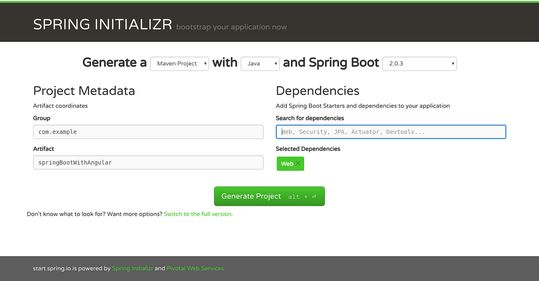 Integrating an Angular project with Spring Boot | by Majd Asab | Medium