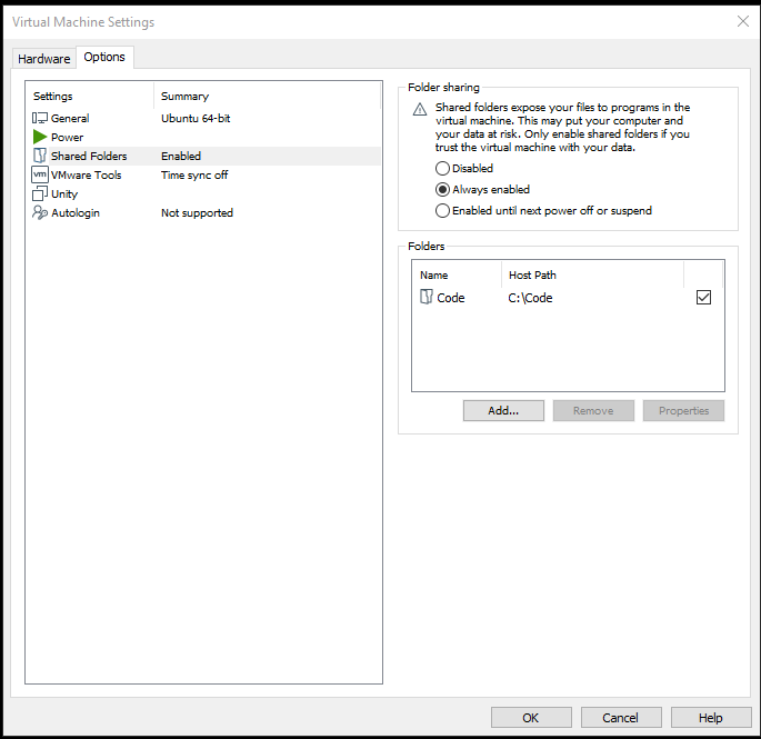 Shared folder and share clipboard with VMWare (Host Windows) by Zoe