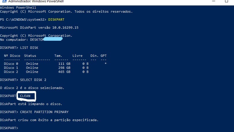 Como formatar um HD com alguns passos via prompt de