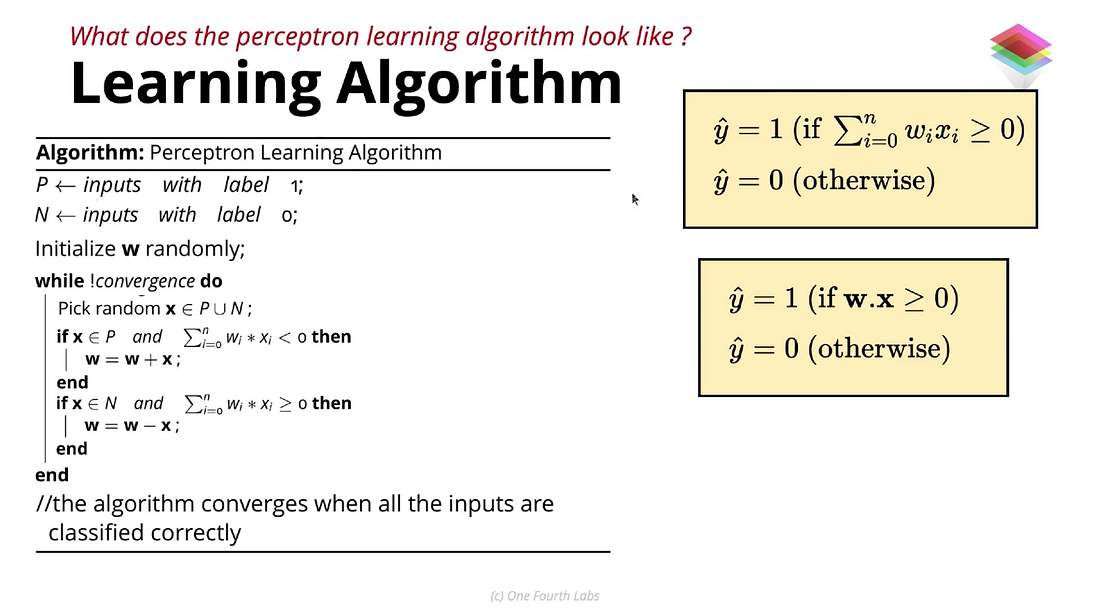 Perceptron Learning Model. This post will discuss the famous… | by ...