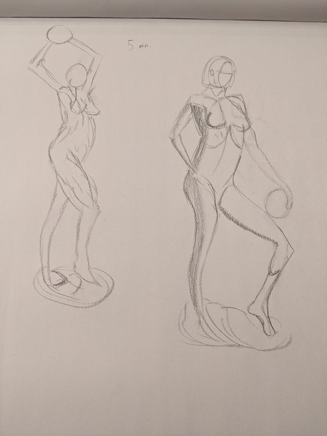 Term 1, Figure Drawing I, Week 1. Week of October 12, 2020 | by