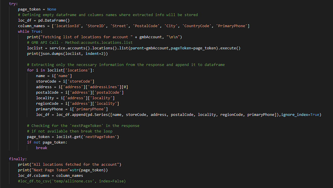 Google My Business API Application - Python | Analytics Vidhya