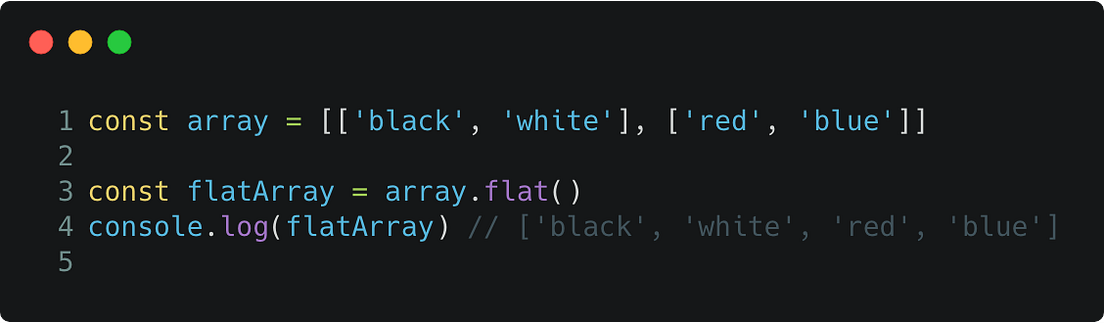 รีด Array[…] ให้เรียบด้วย flat( ) และ flatMap( ) ใน JavaScript | by Win ...