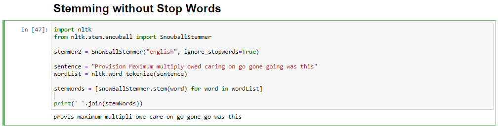 NLP: A quick guide to Stemming. Stemming is basically removing the ...