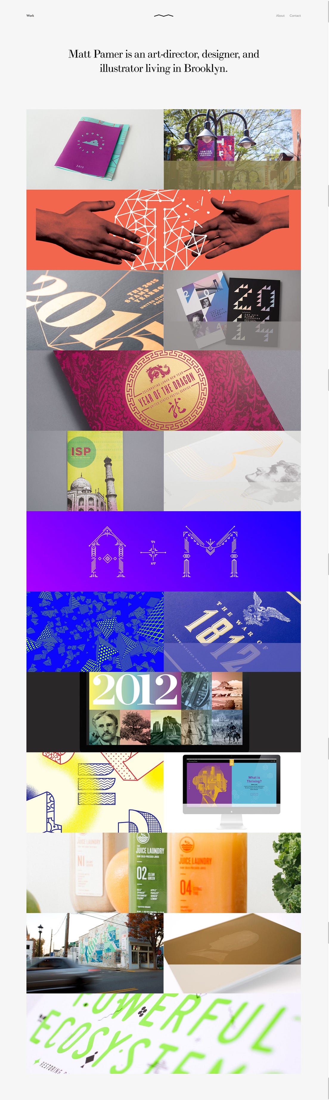 7 Stunning Graphic Design Portfolios from Award Winning Designers by