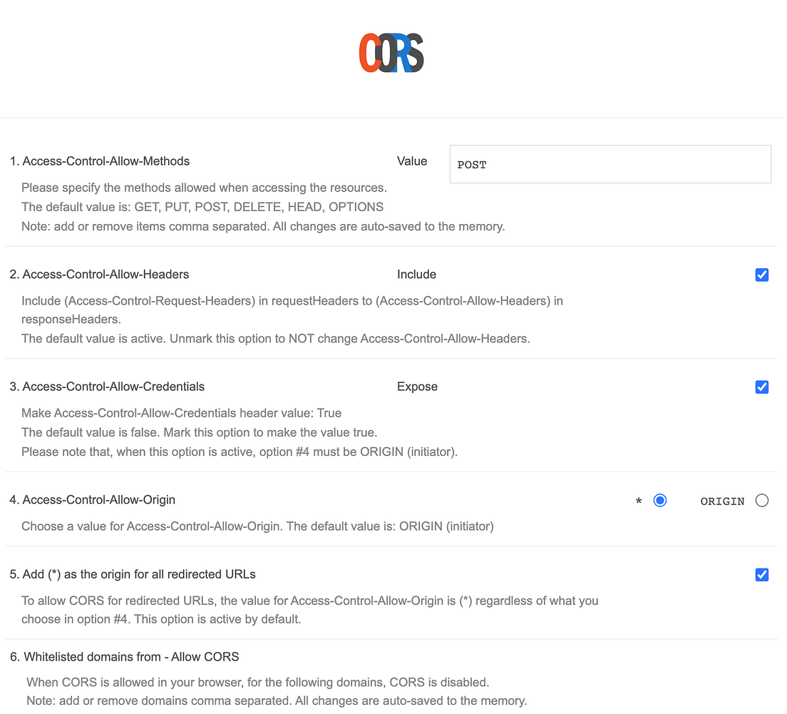 Bypassing CORS with a Google Chrome extension by Jonelle Noelani
