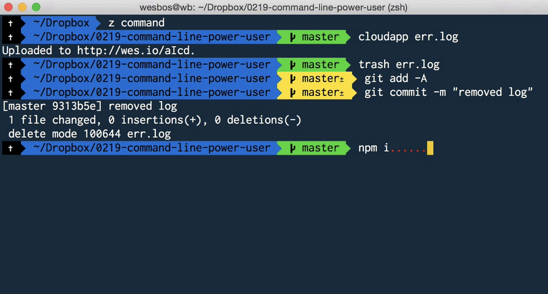 ZSHELL. The terminal that the cool guys use JavaScript in Plain English