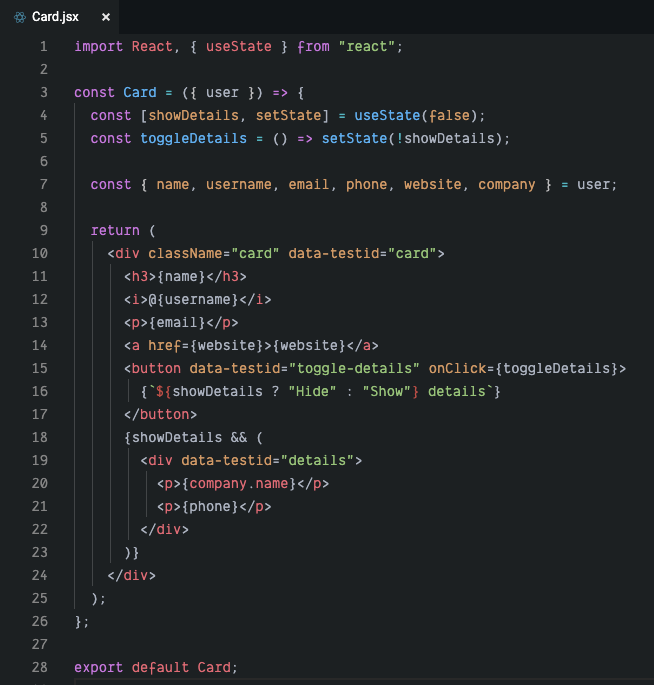 Unit testing with React Testing Library | by Diego Ponce García ...