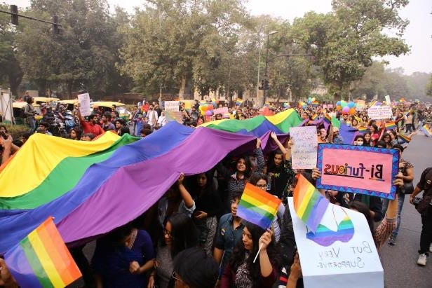 Lgbt Rights Celebrated In India At Long Last As Colonial