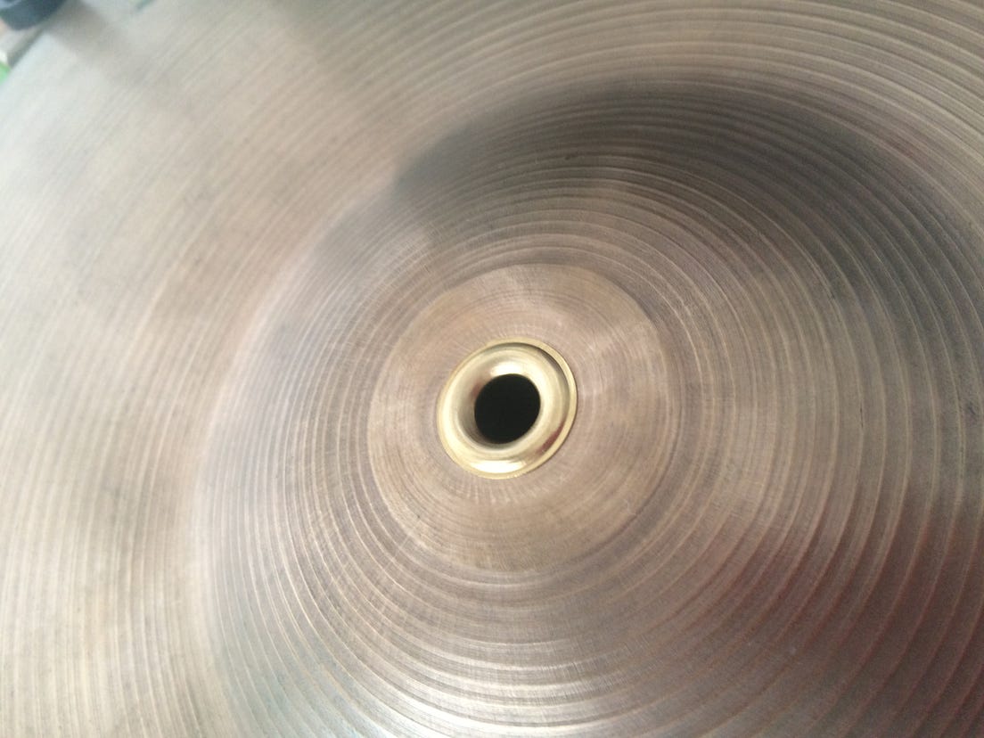 Repairing a Cymbal with a Keyhole Notch | by Chris Kania | Medium