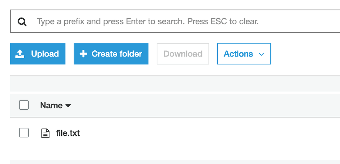 How to upload and serve data using Amazon CloudFront and Amazon S3 in