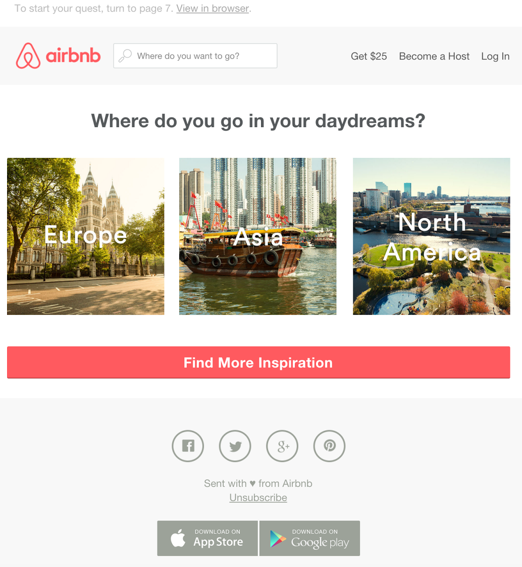 Lessons learned from Airbnb’s Email Specialist by Really Good Emails Really Good Emails