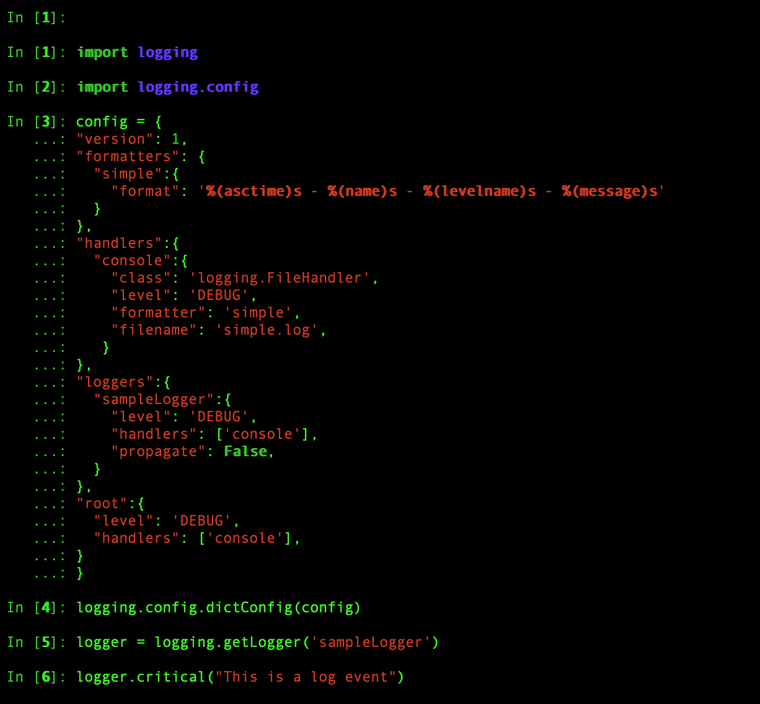 Advanced Python Logging. Since you are here I am expecting that… | by ...