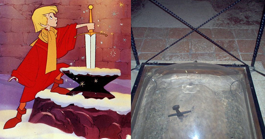 ‘The Sword In The Stone’ Is Real — And You Can Visit It by Diamond