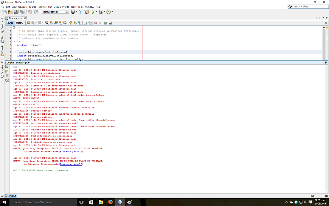 Logs en Java con Java.util.logging by David Raygoza Gómez El