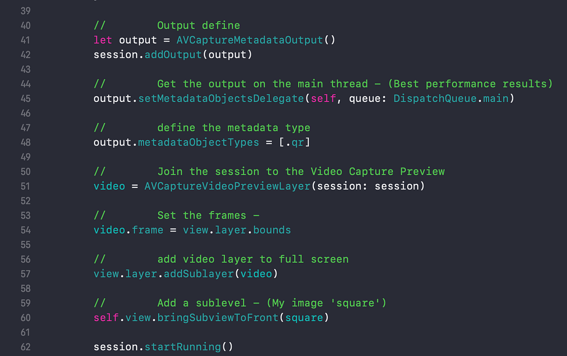 Build Your QR Code Reader. Get a QR Code reader with Apple’s… by