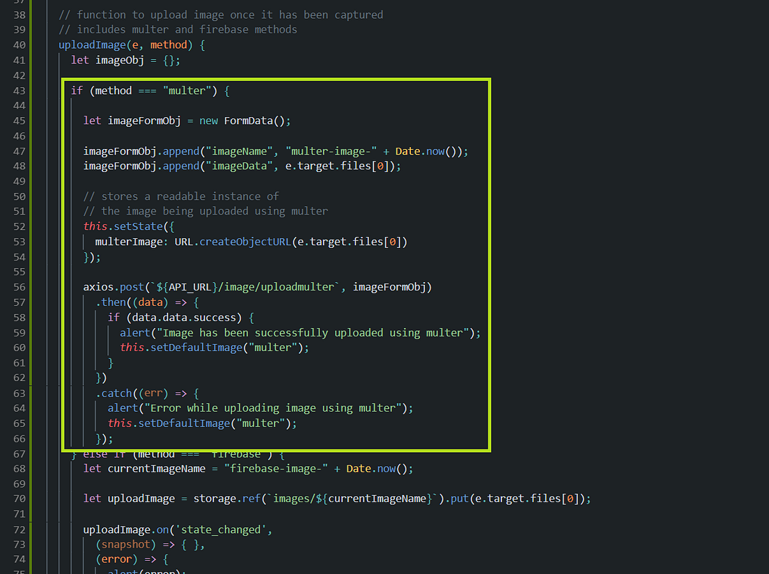 Image Uploading: Using React and Node to Get The Images Up | by Tarique ...