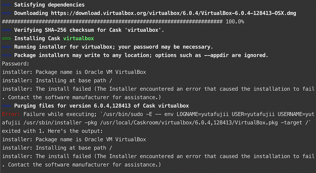 brew install docker brew install docker