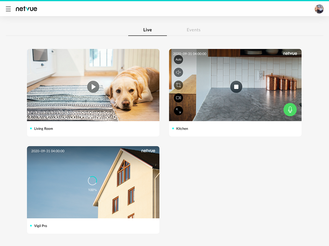 How to Live Streaming Netvue on the ? netvue