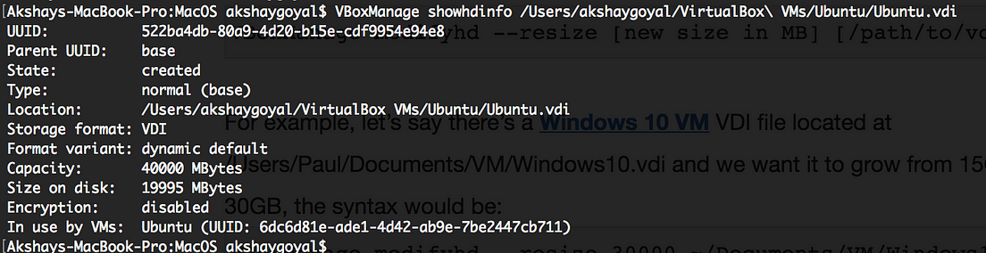 virtualbox increase disk size vdi virtualbox increase disk size vdi
