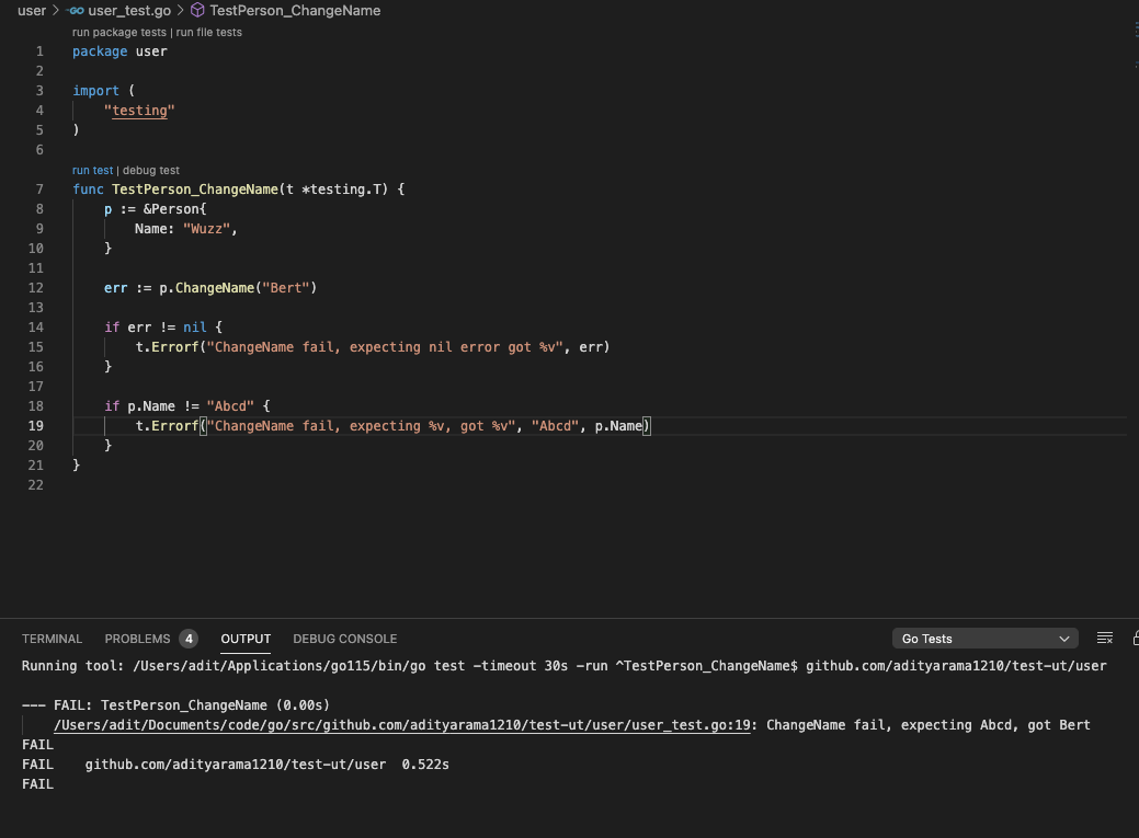 Golang Basic Unit Testing. In a nutshell basically you need to… by