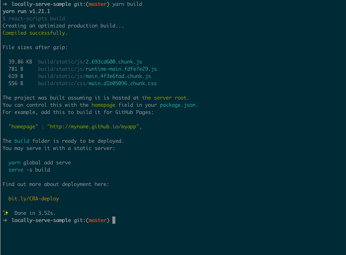 Test react production build locally by Samrat Shaw Medium