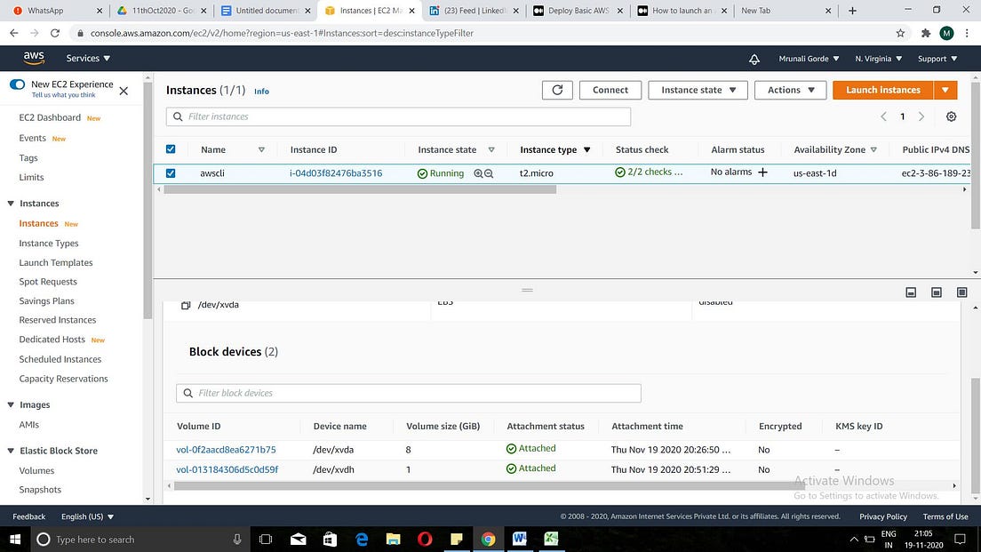 aws scsi disk map to xvd
