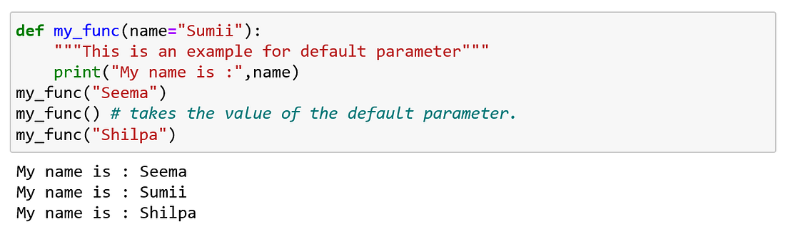 Python Functions. Function is a group of statements that… | by ...