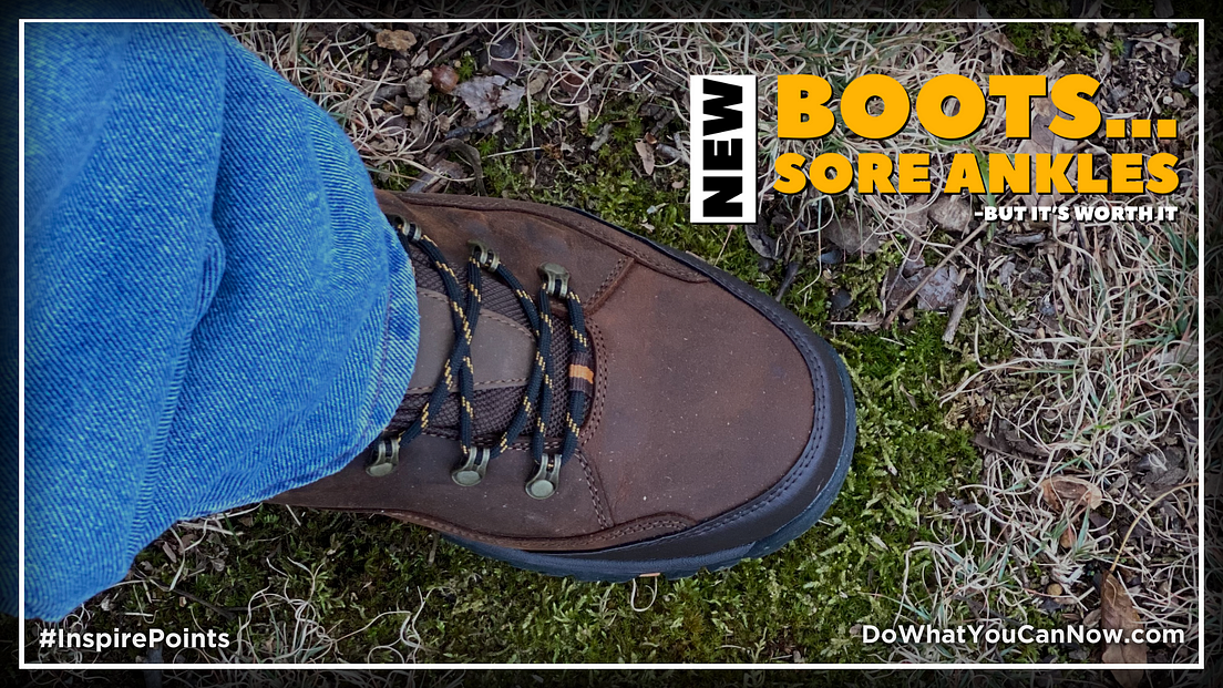 sore feet from work boots