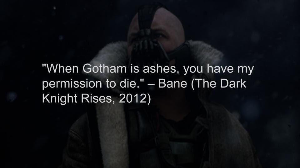 Top 10 Badass Movie Quotes of All Time by LINER Medium