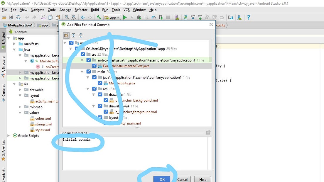 How to link Android Studio with Github | by Diviya | Code Yoga | Medium