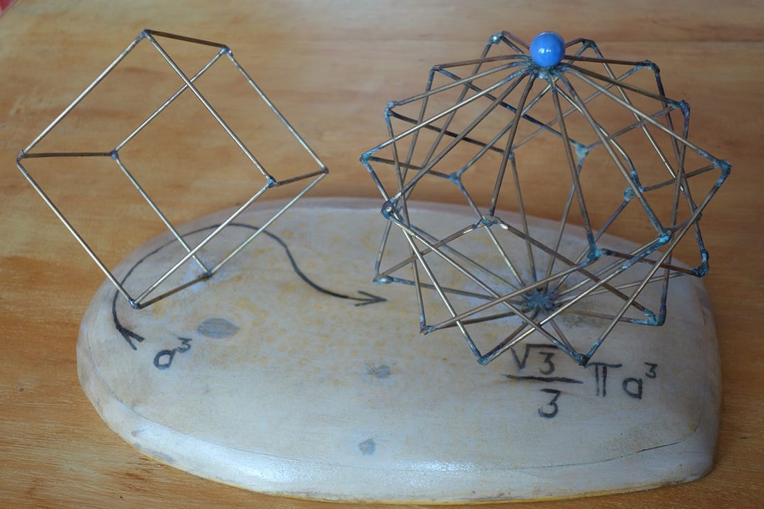 Le cube en rotation. Prenez un cube par sa grande diagonale… | by ...