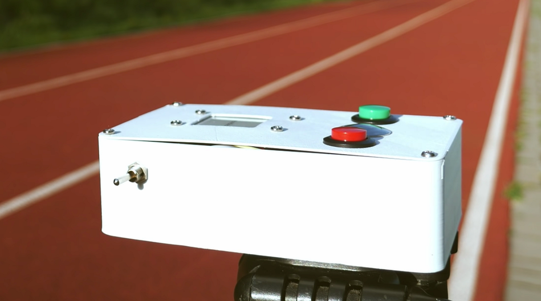 How Fast Can You Sprint? Find Out with This Ultrasonic Race Timer by