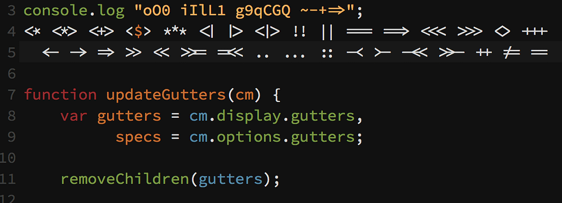 Programming Fonts — A List. 2018’s highest quality fonts for coding ...