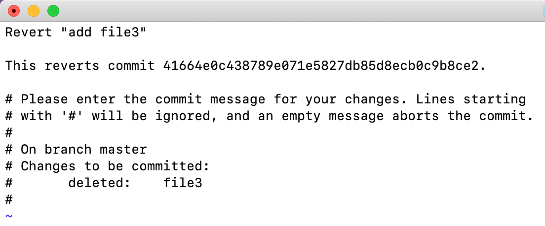 remove commit from master git