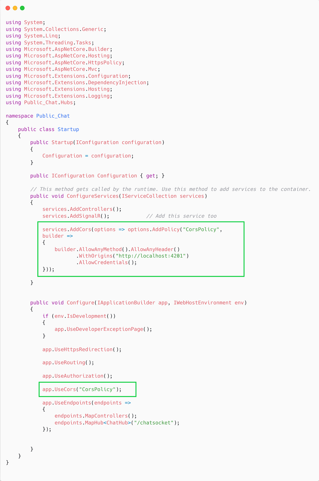 How to Create a Chat App with Core 3.1 (SignalR) and Angular 10
