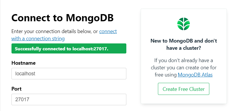 mongodb compass docker mongodb compass docker
